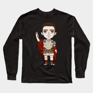 Emperor Nerva's Reign: A Majestic Design Celebrating a Time of Renewal Long Sleeve T-Shirt